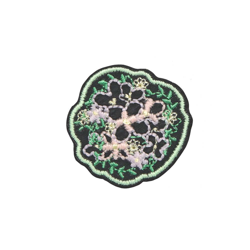 Lässig Textil-Sticker (3 Stk) - BOLD Match, Joy Schwarz Neueste Mode