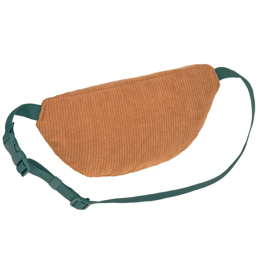 Lässig Bauchtasche Kinder Cord - Little Gang, Smile, Karamell Exklusive Angebote