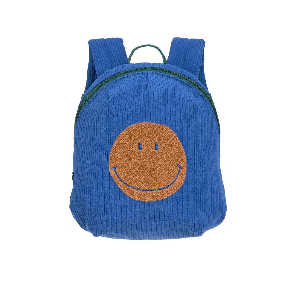 Lässig Kindergartenrucksack Tiny Cord - Little Gang, Smile, Blau Saisonale Angebote