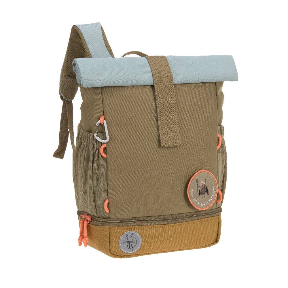 Lässig Kindergartenrucksack Rolltop - Nature, Oliv