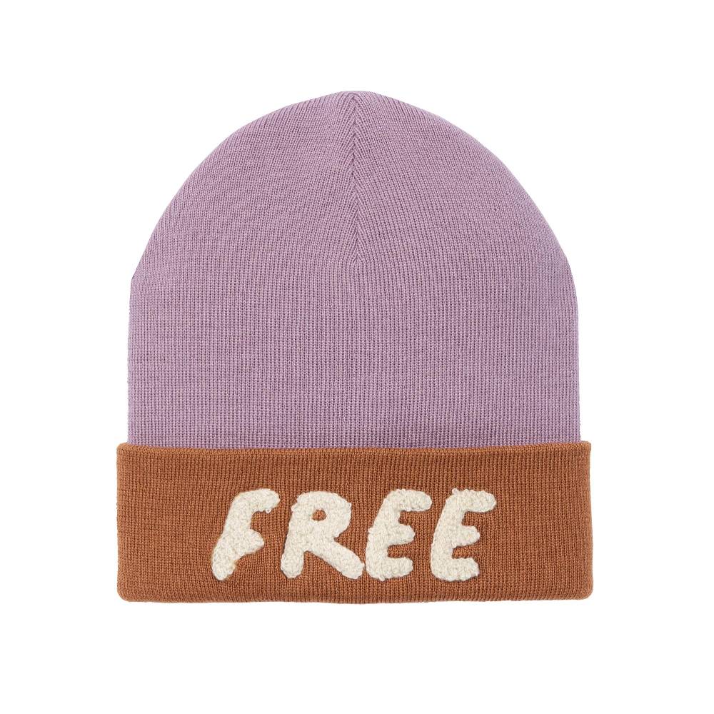 Lässig Beanie Mütze Kinder - Merino Wolle, Little Gang, Free Karamell Riesige Ersparnisse