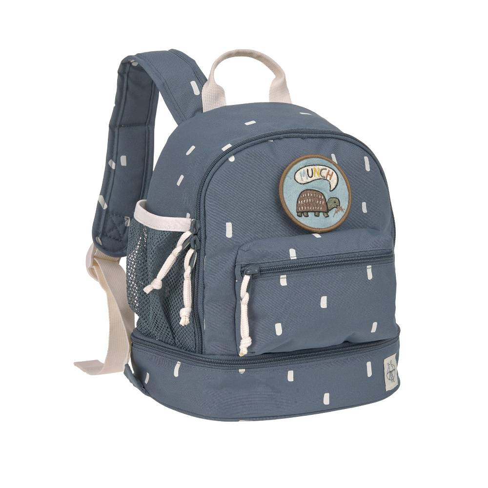 Lässig Kindergartenrucksack Mini - Happy Prints, Dunkelblau