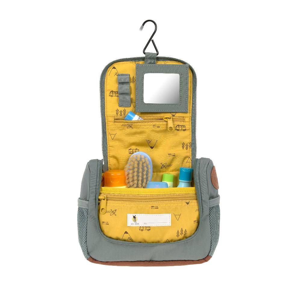 Lässig Kulturbeutel Kinder - Mini Washbag, Adventure Bus Begrenzt auf 3 Tage