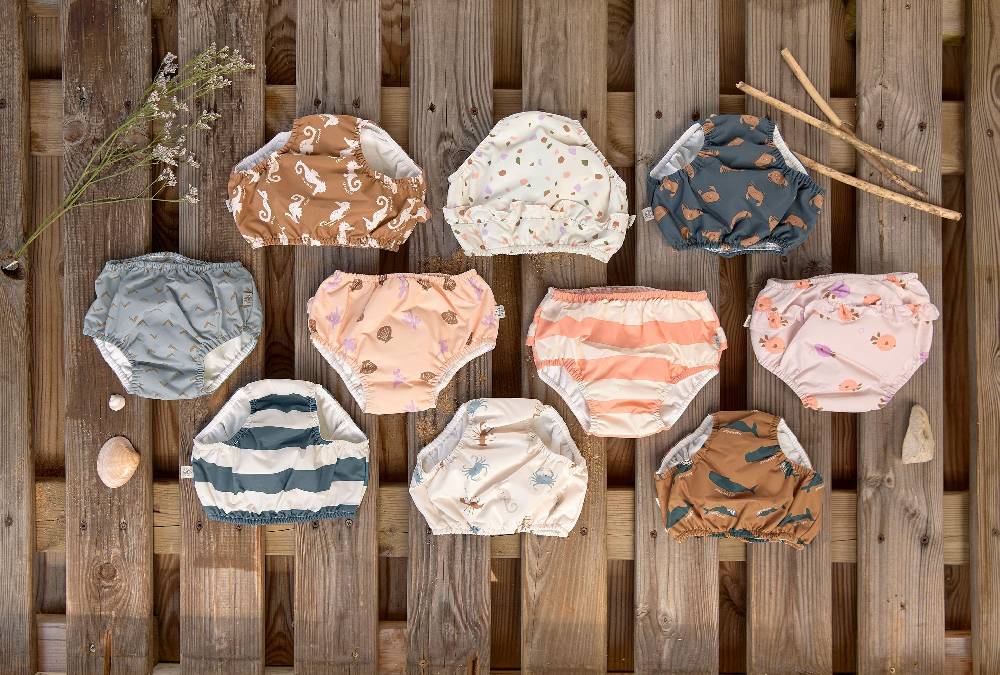 Lässig Schwimmwindel Baby - Wal, Karamell Black Friday Preise