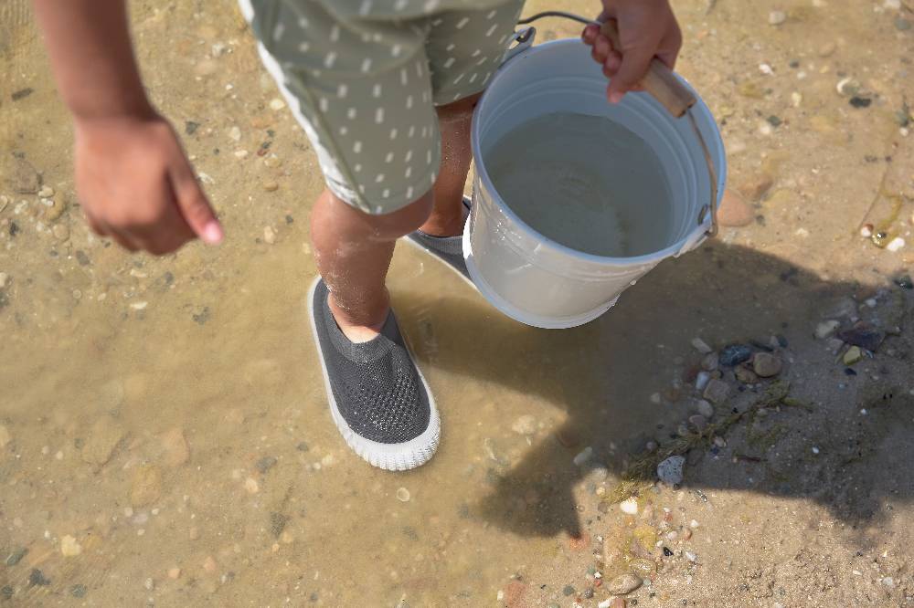 Lässig Kinderschuhe - Sneaker, Anthrazit 50% Rabatt für begrenzte Zeit