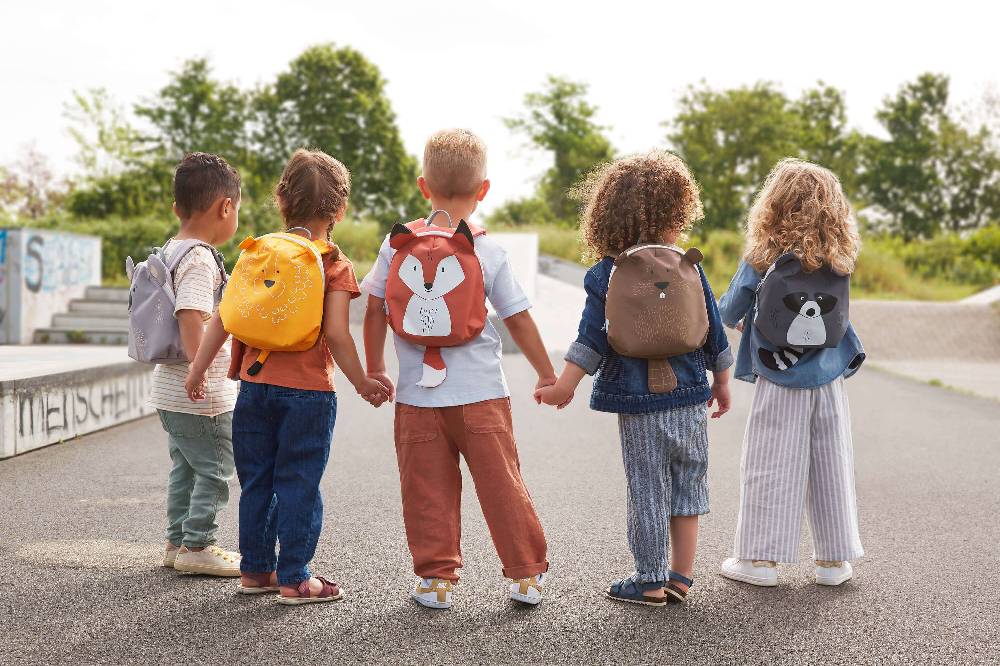 Lässig Kindergartenrucksack Tiny - Löwe, Gelb Rabatte dieses Monats