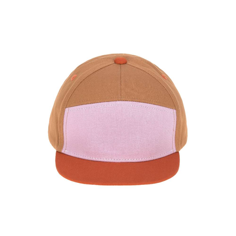 Lässig Kinder Cap - Little Gang, Rostrot Lila Orange Verkauf