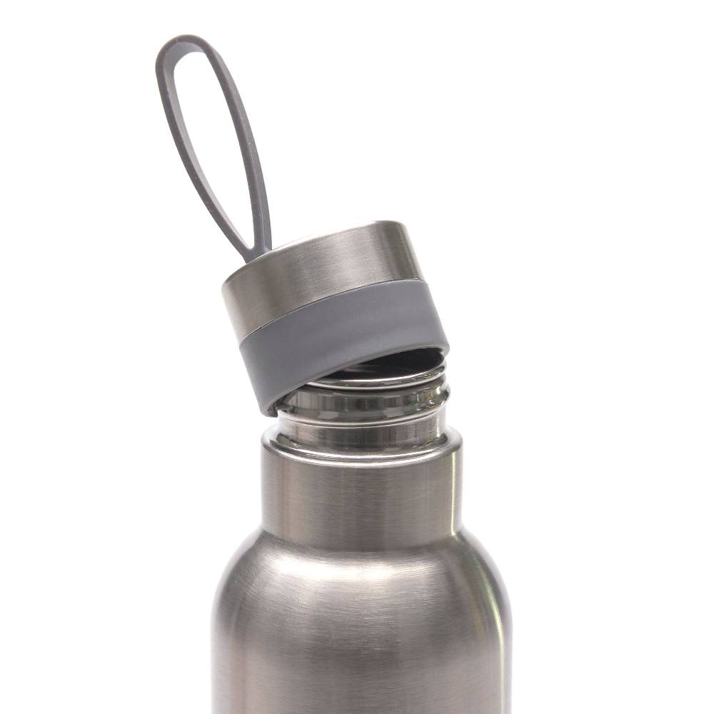 Lässig Edelstahl Trinkflasche - BOLD, Silber Saisonschlussverkauf