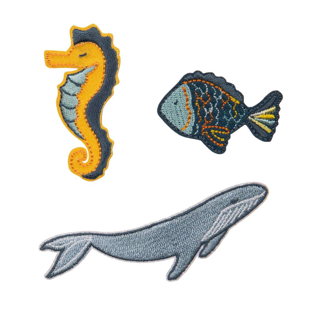 Lässig Textil-Sticker (3 Stk) - Schul Set Unique, See Weihnachtsangebot