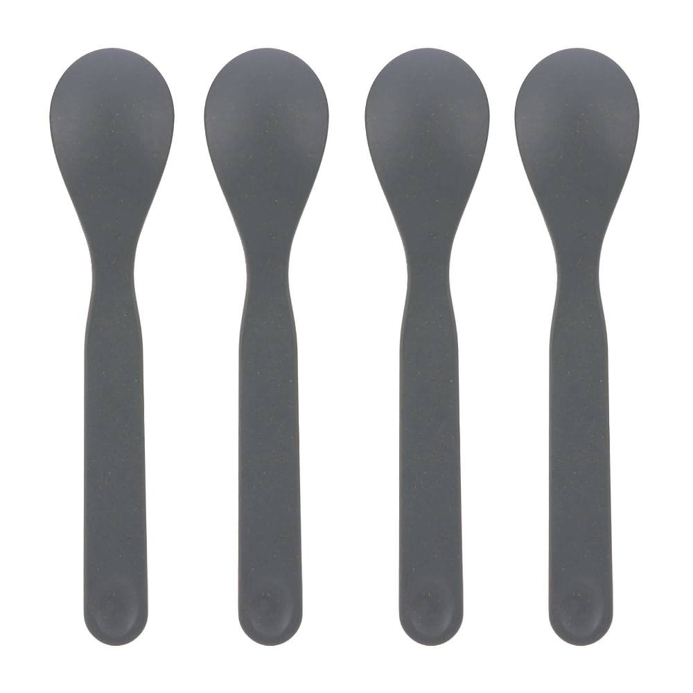 Lässig Kinderlöffel (4 Stk) - Uni, Anthracite Top Angebot