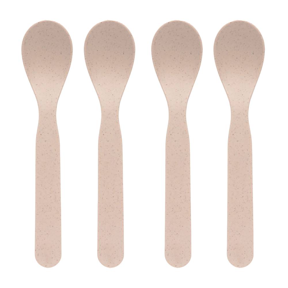 Lässig Kinderlöffel (4 Stk) - Uni, Powder Pink