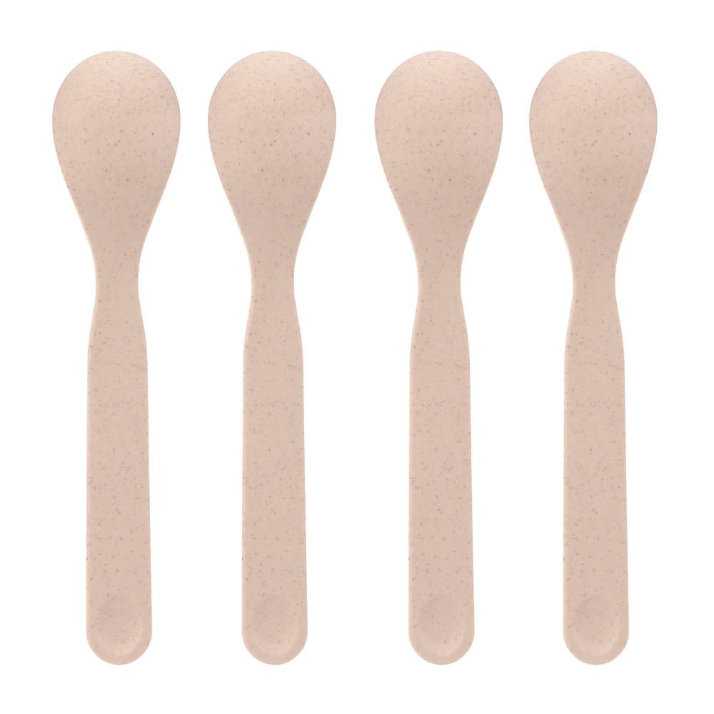 Lässig Kinderlöffel (4 Stk) - Uni, Powder Pink Online Outlet