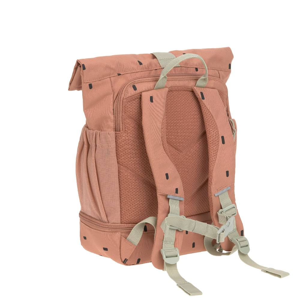 Lässig Kindergartenrucksack Rolltop - Happy Prints, Karamell Blitzangebot