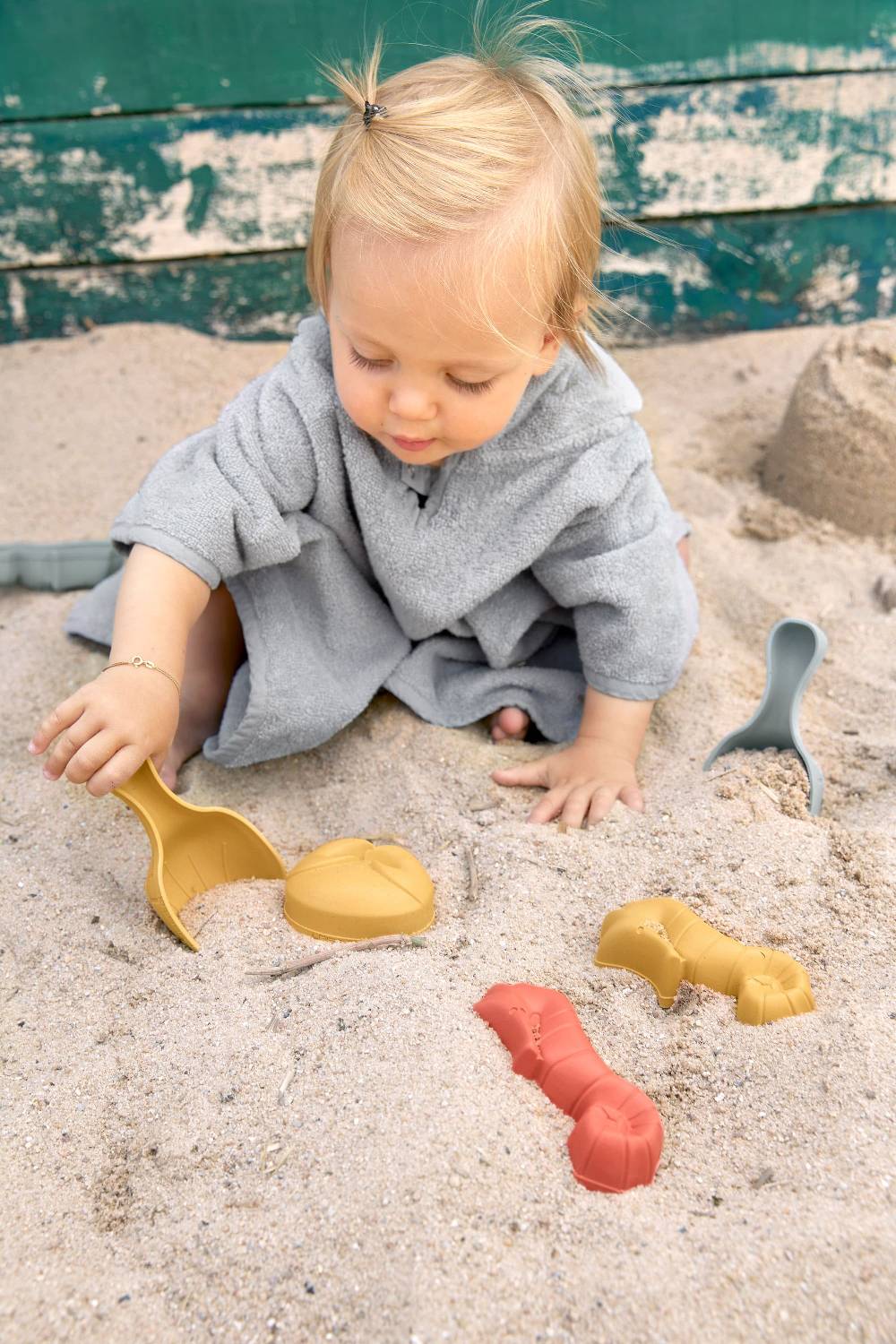 Lässig Sandspielzeug 5er Set - Water Friends, Gelb Tiefpreis