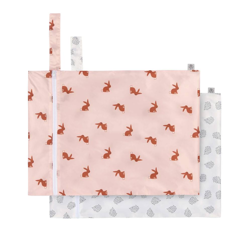 Lässig Wetbag (2 Stk) - Little Forest Hase Kostenlose Rückgabe