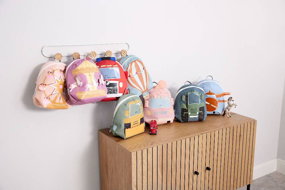 Lässig Kindergartenrucksack Tiny - Eiswagen, Rosa JETZT KAUFEN