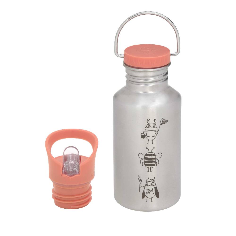Lässig Edelstahl Kinder Trinkflasche - Nature