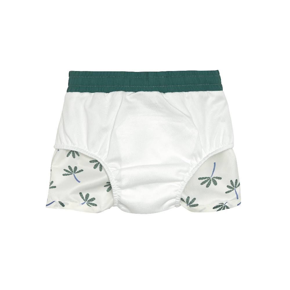 Lässig Badehose Baby - Palmen, Weiß Letzter Tag