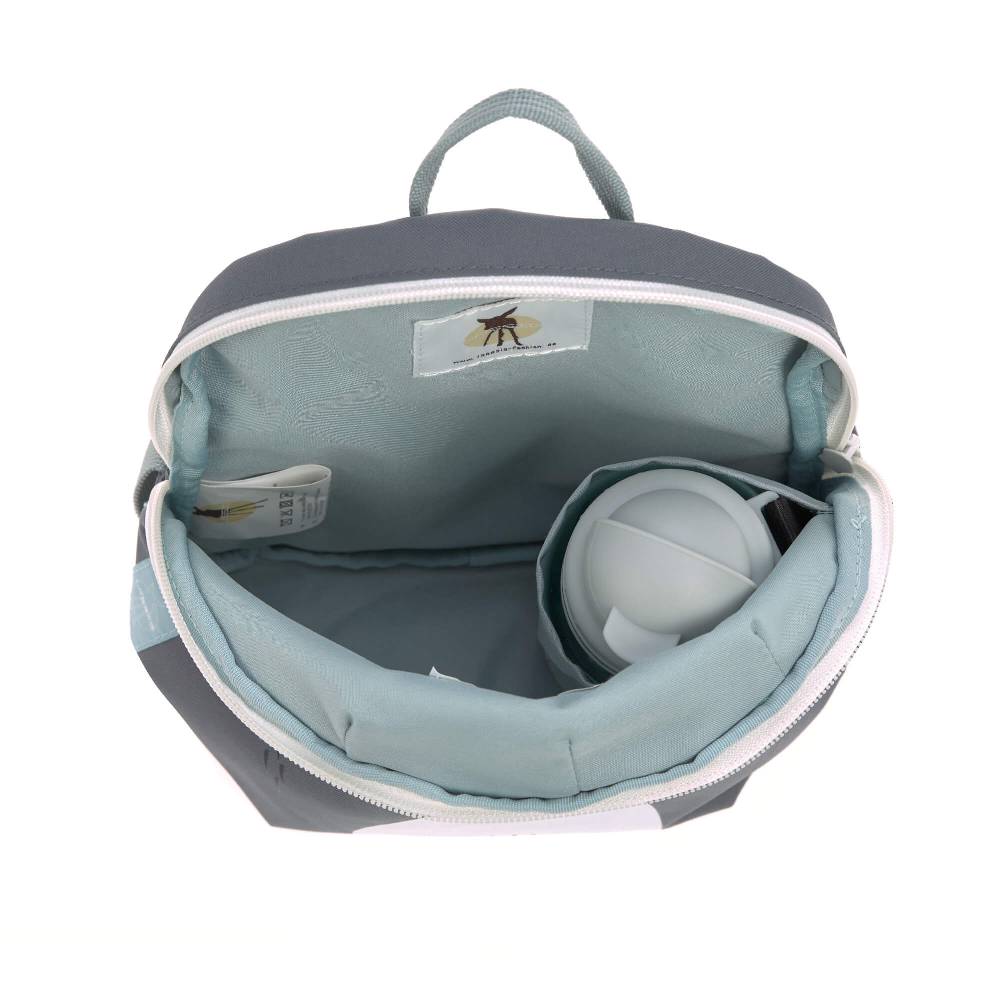 Lässig Kindergartenrucksack Tiny - Waschbär, Grau Zeitbegrenzte Promotion