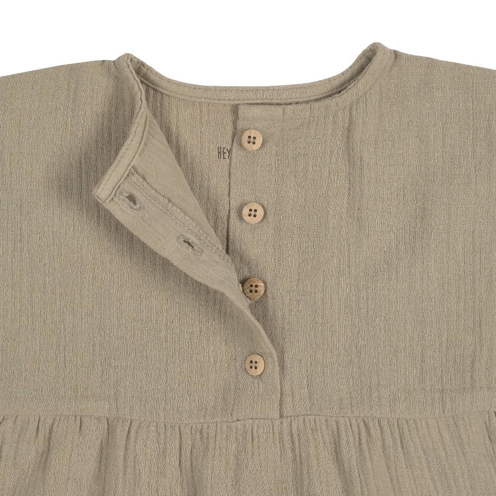 Lässig Kinderkleid - Bio Baumwolle, Oliv Bis zu 65% Rabatt