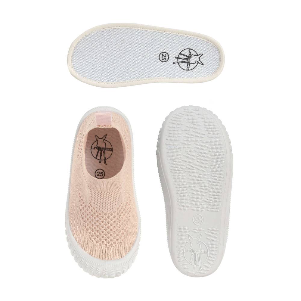 Lässig Kinderschuhe - Sneaker Powder Pink, Rosa Vierteljährliche Förderung