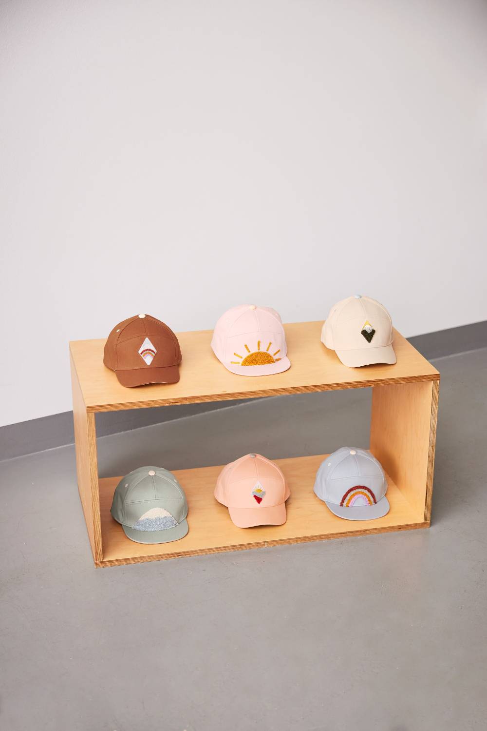 Lässig Basecap Kinder - Rainbow, Rostrot Fabrikladen