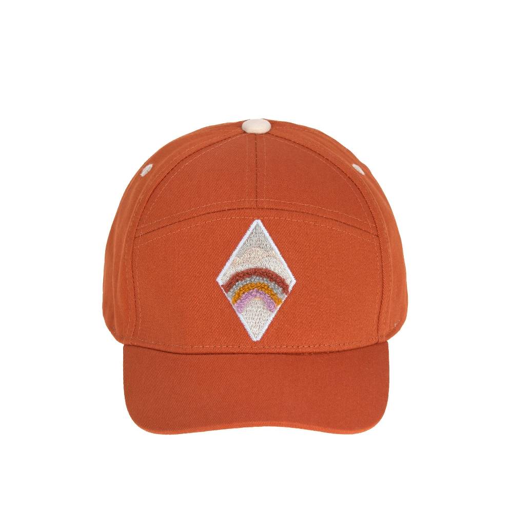 Lässig Basecap Kinder - Rainbow, Rostrot Fabrikladen
