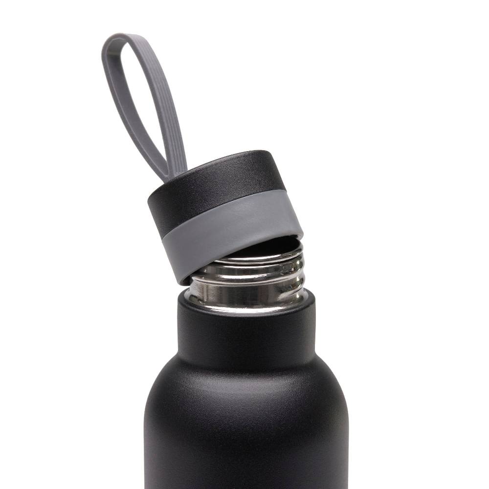 Lässig Edelstahl Trinkflasche - BOLD, Schwarz Im Verkauf