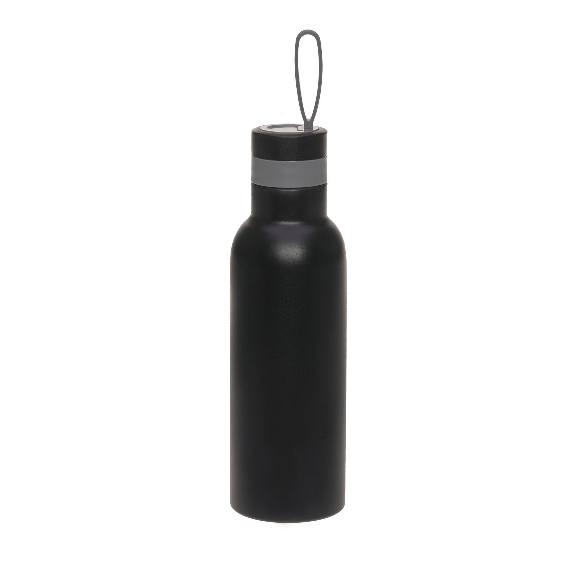 Lässig Edelstahl Trinkflasche - BOLD, Schwarz Im Verkauf