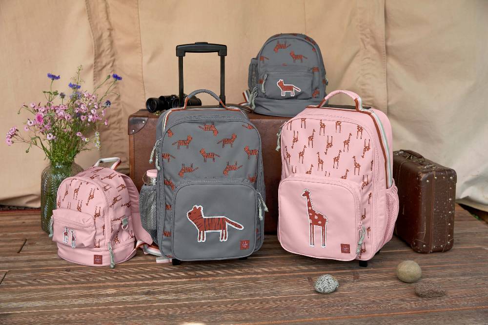 Lässig Kinderkoffer - Trolley, Safari Giraffe zollfrei