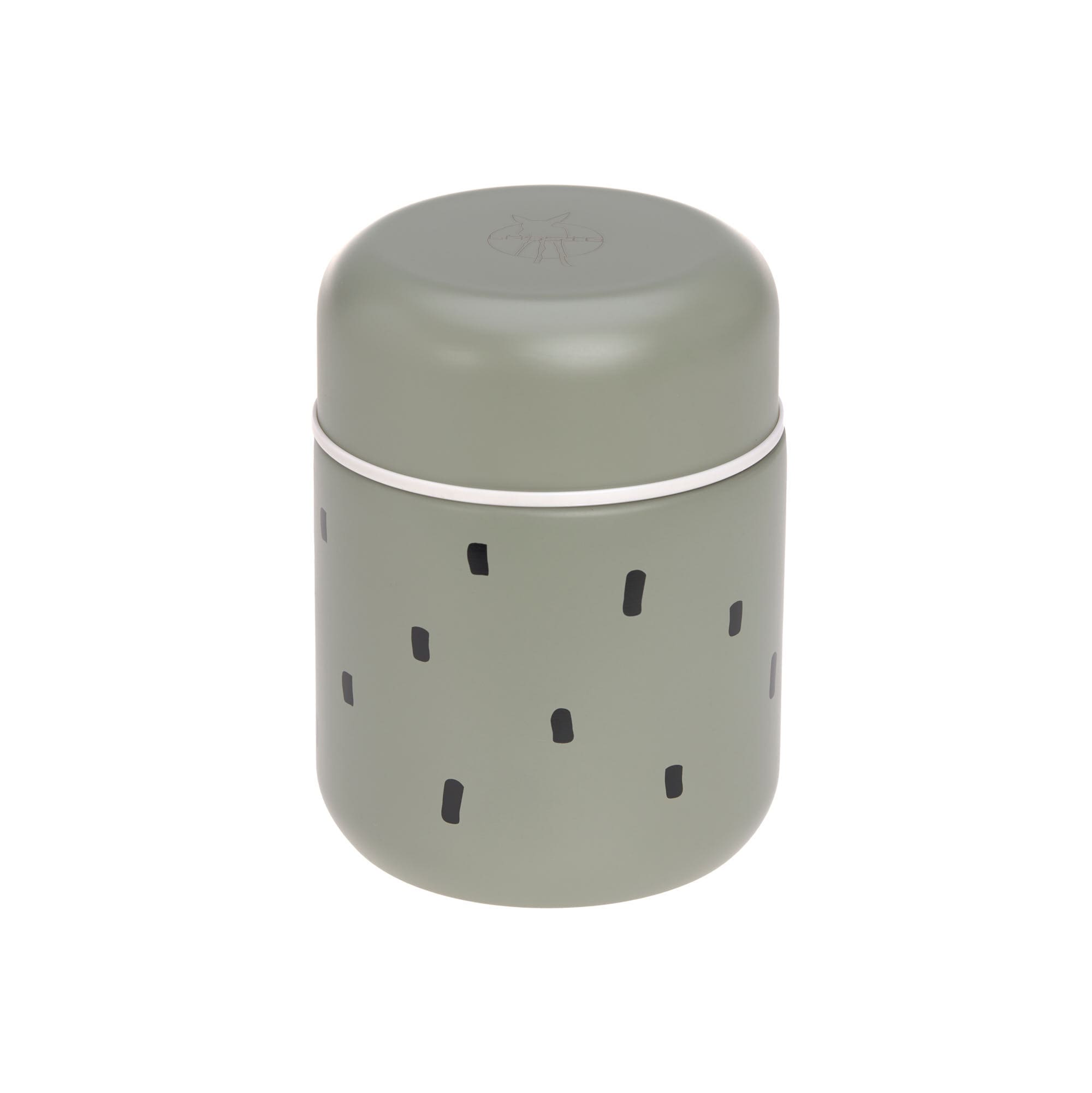 Lässig Thermobehälter 350ml - Happy Prints, Oliv 2025