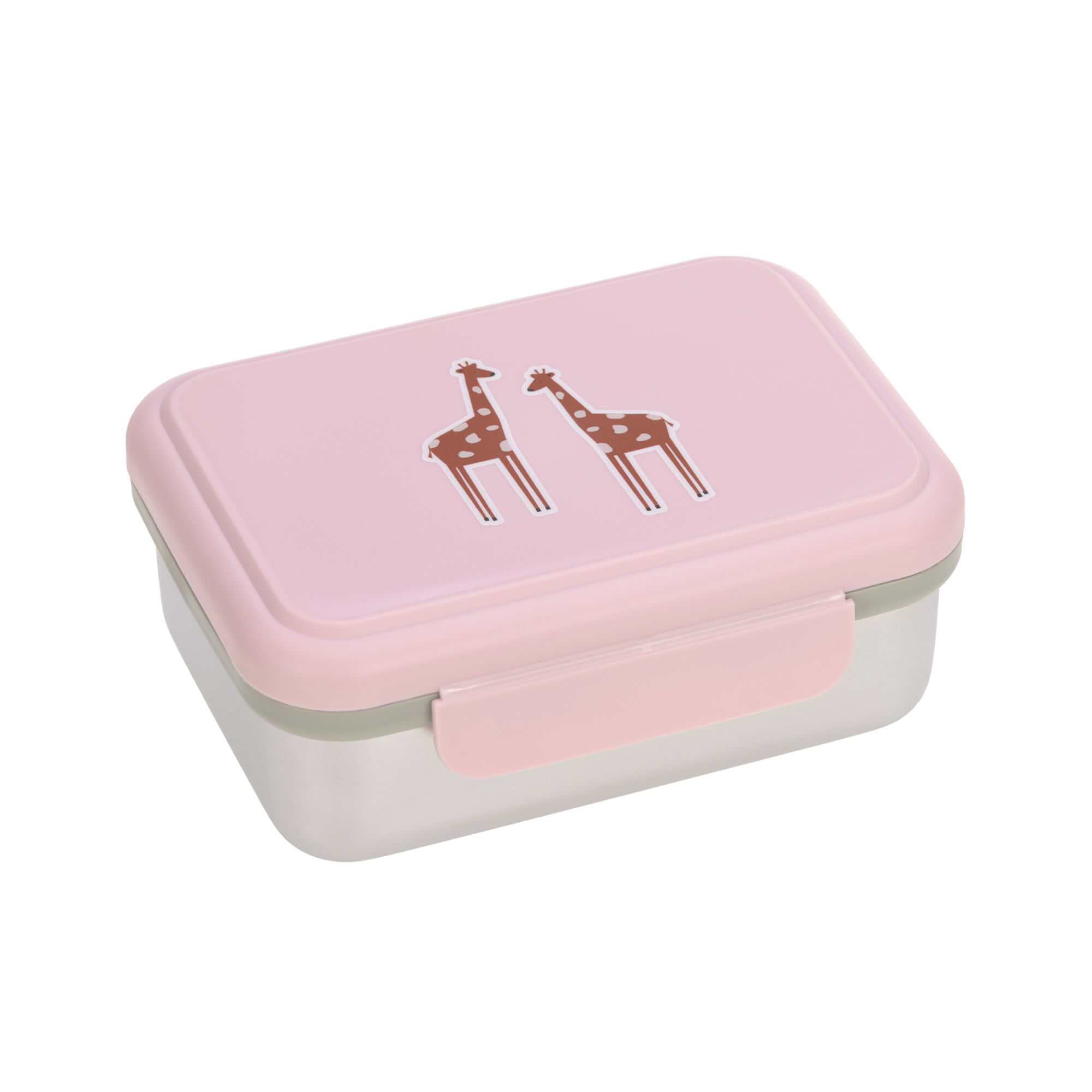 Lässig Brotdose Kinder - Edelstahl Lunchbox, Safari Giraffe Meist gekauft