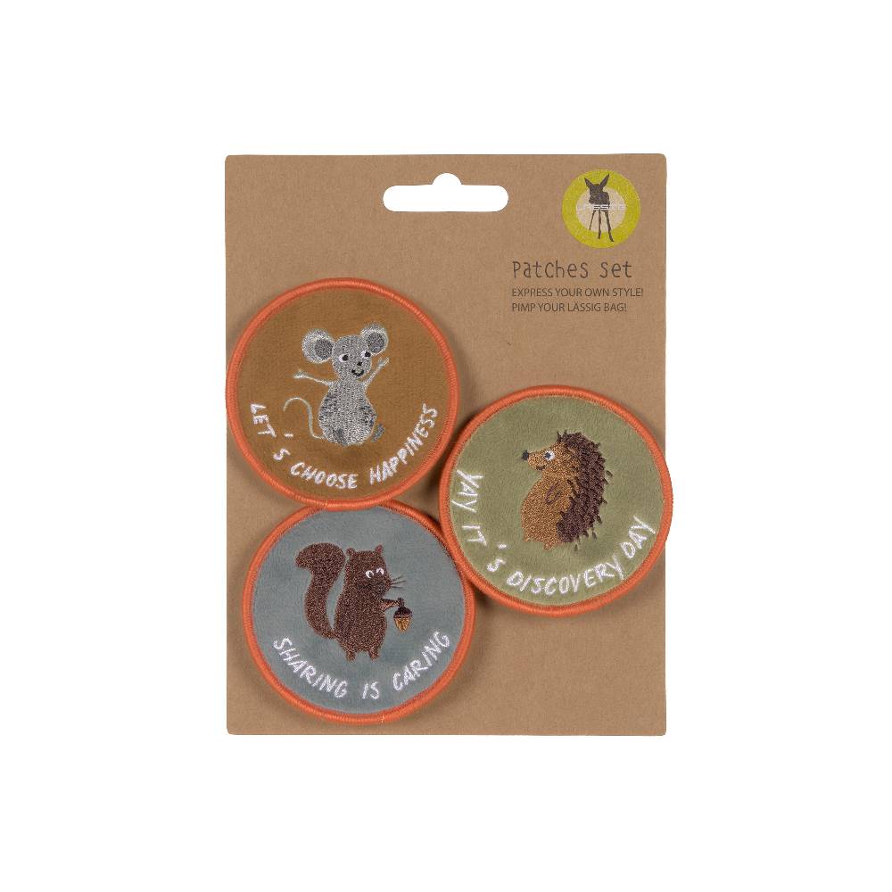 Lässig Patches 3er Set, Nature Kostenloser Versand