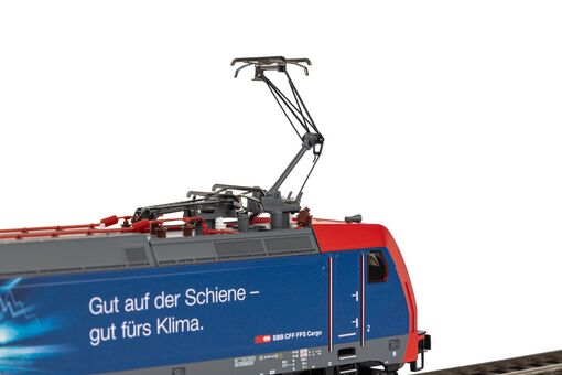 Piko Sound-E-Lok 484 020 "Gut fürs Klima" SBB Cargo VI, inkl. PIKO Sound-Decoder Artikelnummer: 21620 Online