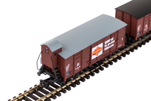 Piko TT 2er Set Gedeckter Güterwagen G02 DR III "Fortschritt" Artikelnummer: 47033 Angebote