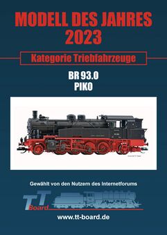 Piko TT Dampflok BR 93.0 DR III Artikelnummer: 47130 Rabatt