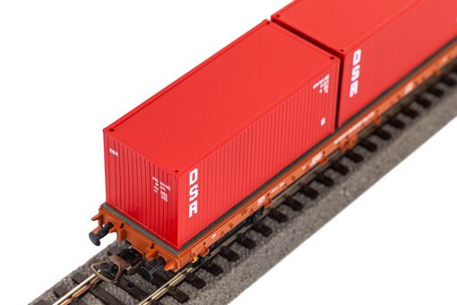 Piko Containertragwagen DSR Container DR IV Artikelnummer: 24500 Weihnachtsangebot