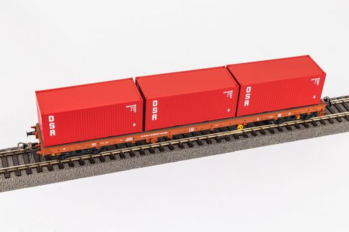 Piko Containertragwagen DSR Container DR IV Artikelnummer: 24500 Weihnachtsangebot