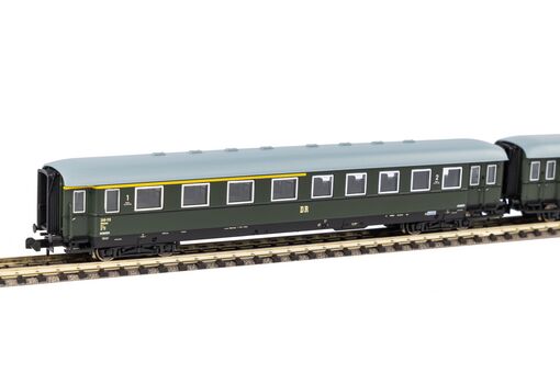 Piko N 2er Set Schürzeneilzugwagen 1./2. Klasse + 2. Klasse DR III Artikelnummer: 40628 Riesige Rabatte