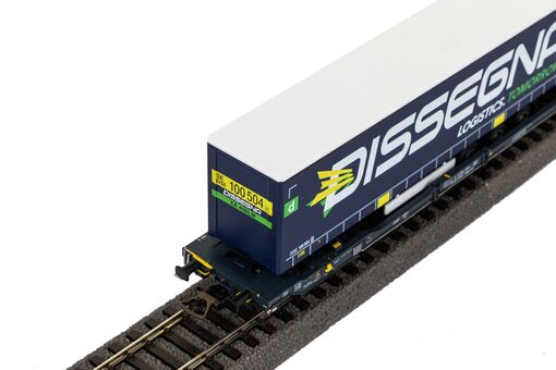 Piko Taschenwagen T3000e Cemat mit 2 "Dissegna" Trailern SBB VI Artikelnummer: 24600 Exklusive Angebote