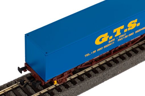 Piko Containertragwagen GTS FS V 1x40' Container Artikelnummer: 27700 Großer Ausverkauf