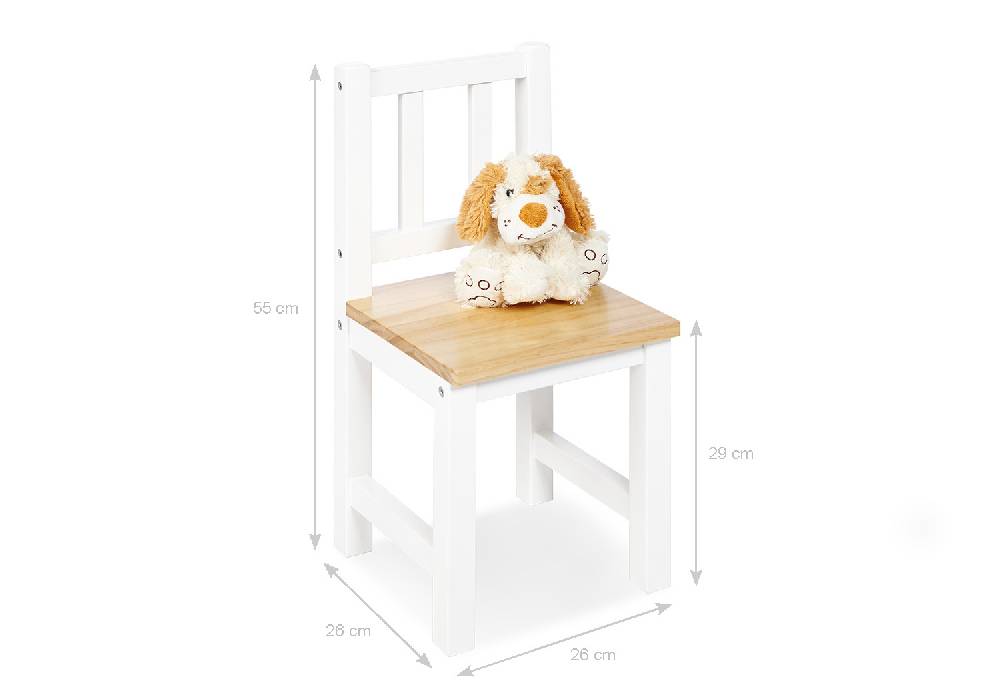 Pinolino Kindersitzgruppe 'Fenna', weiß/natur, 3-tlg Flash Sale