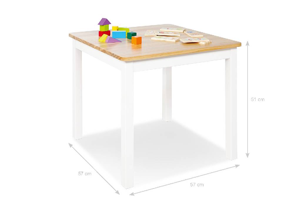 Pinolino Kindersitzgruppe 'Fenna', weiß/natur, 3-tlg Flash Sale