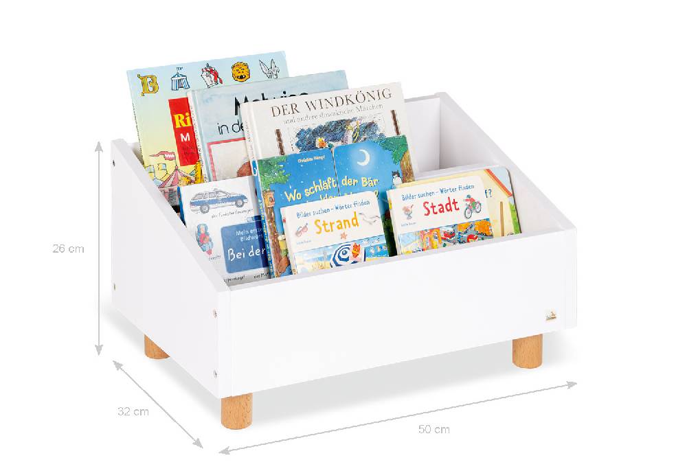 Pinolino Kinderbücherregal 'Ando', weiß Bis zu 50% Rabatt