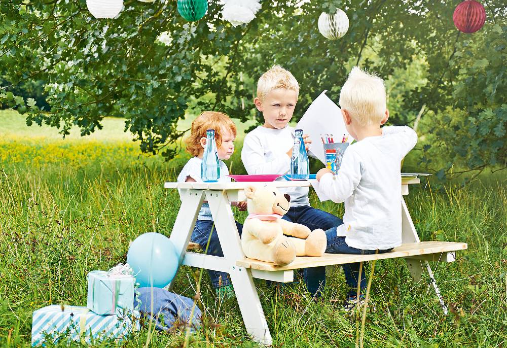 Pinolino Kindersitzgarnitur 'Nicki für 4', weiß Bestseller