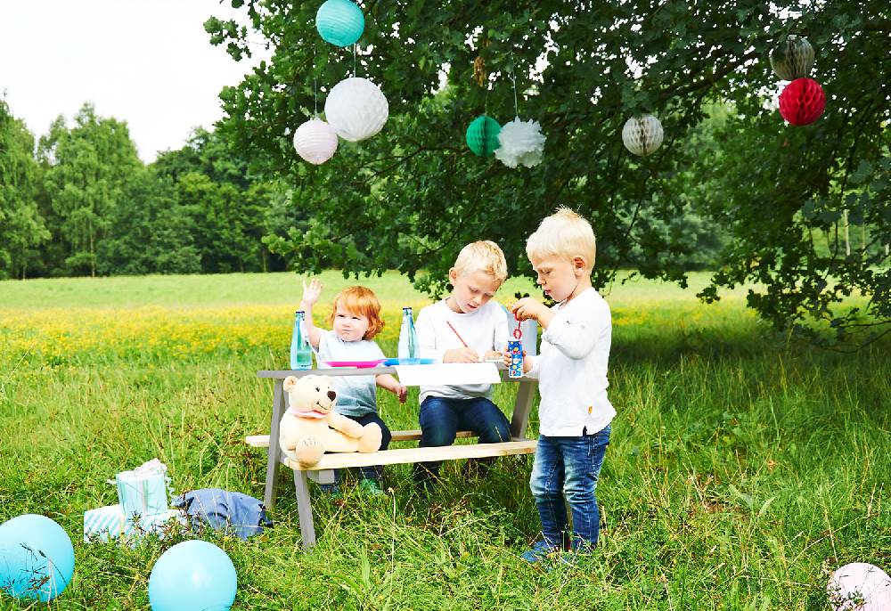 Pinolino Kindersitzgarnitur 'Nicki für 4', grau Saisonale Angebote