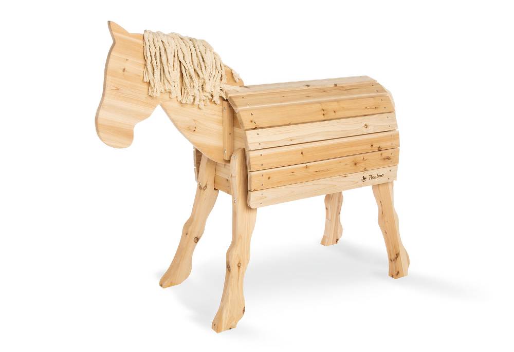 Pinolino Holzpferd 'Niels', natur Letzter Tag