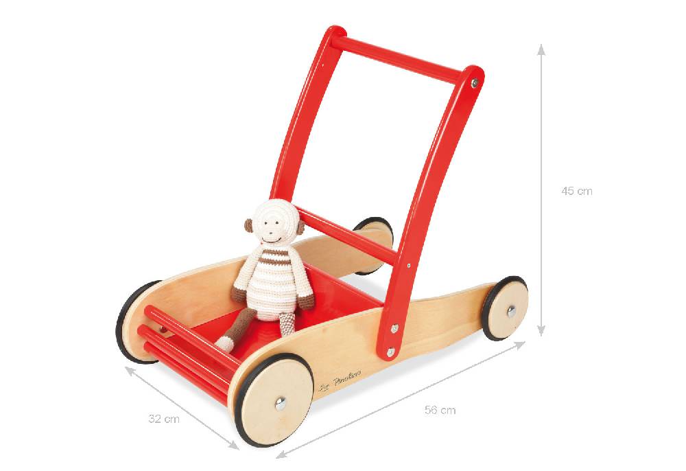 Pinolino Lauflernwagen 'Uli', rot Günstig kaufen
