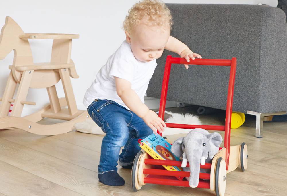 Pinolino Lauflernwagen 'Uli', rot Günstig kaufen