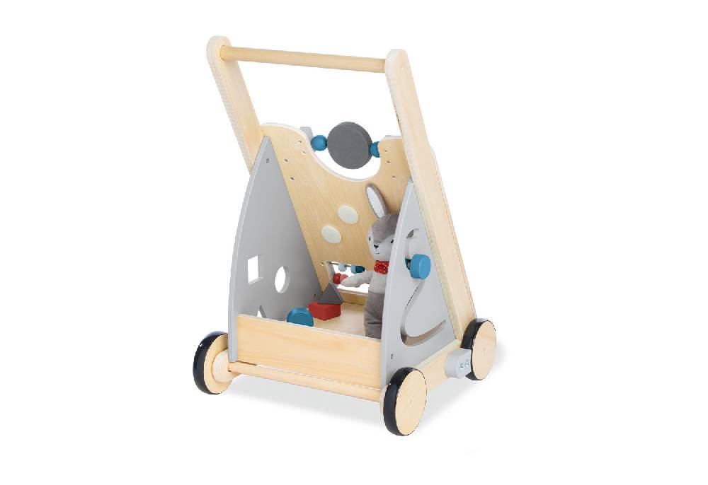 Pinolino Activity-Lauflernwagen 'Titus', grau Preisnachlass